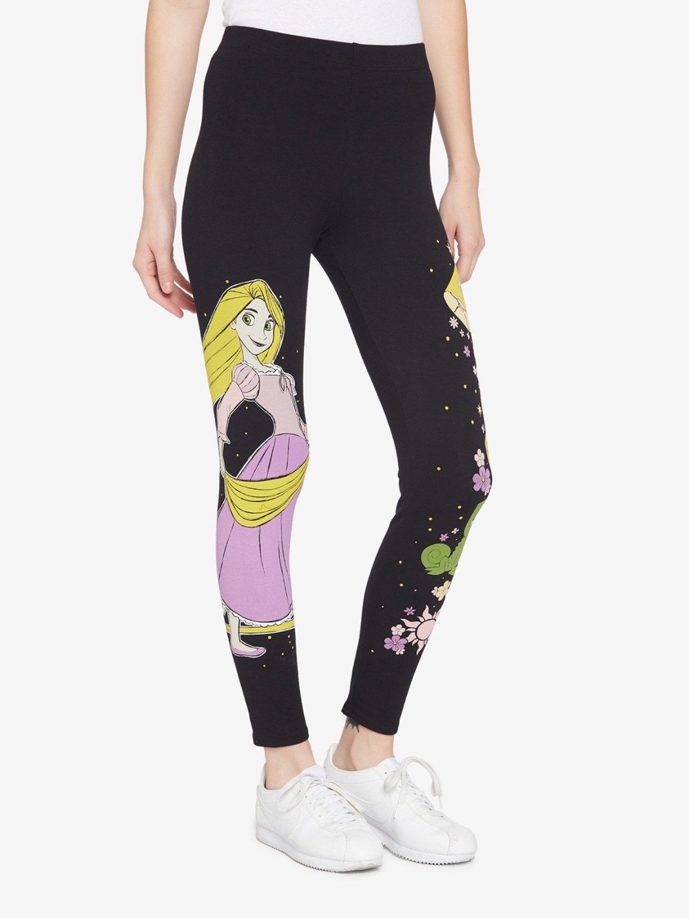 Disney princess tangled rapunzel and pascal lantern leggings